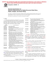 ASTM A6/A6M-12 (1.3.2012)