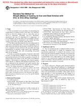 ASTM A90/A90M-95a(1999) (10.4.2001)