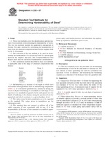 ASTM A255-07 (1.9.2007)