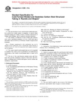 ASTM A500-01a (10.9.2001)