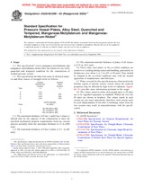 ASTM A533/A533M-93(2004)e1 (1.9.2004)