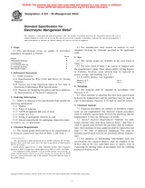 ASTM A601-96(2004) (1.10.2004)