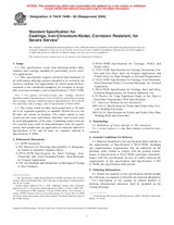 ASTM A744/A744M-00(2004) (1.10.2004)