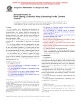 ASTM A800/A800M-01(2006) (10.3.2001)