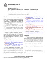 ASTM A800/A800M-14 (1.5.2014)