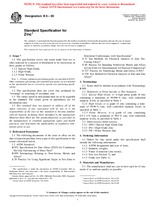 ASTM B6-00 (10.10.2000)