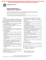 ASTM B30-00E1 (10.3.2000)