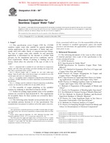 ASTM B88-99e1 (10.9.1999)