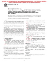 ASTM B166-06 (1.12.2006)
