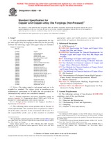 ASTM B283-09 (1.4.2009)