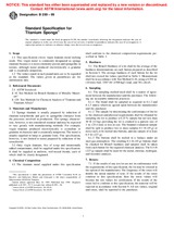 ASTM B299-99 (10.11.2001)