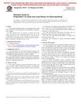 ASTM B319-91(2004) (1.4.2004)