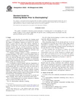 ASTM B322-99(2004) (1.10.2004)
