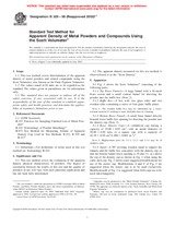 ASTM B329-98(2003)e1 (10.4.2003)