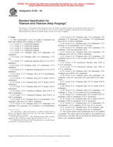 ASTM B381-05 (1.1.2005)