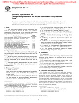 ASTM B751-01 (10.11.2001)