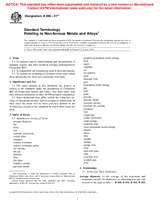 ASTM B899-01e1 (10.5.2001)