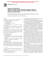 ASTM C20-00 (10.4.2000)