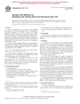 ASTM C67-03 (10.1.2003)