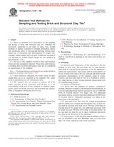 ASTM C67-06 (1.6.2006)