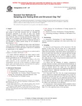 ASTM C67-07 (1.2.2007)