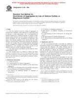 ASTM C88-99a (10.3.1999)