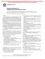 ASTM C90-01 (10.2.2002)