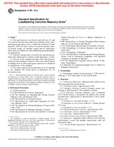 ASTM C90-01a (10.2.2002)