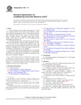 ASTM C90-11 (1.1.2011)