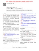 ASTM C90-11a (1.6.2011)