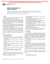 ASTM C91-99 (10.8.2001)