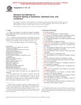 ASTM C110-05 (1.5.2005)