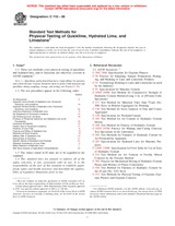 ASTM C110-06 (1.6.2006)