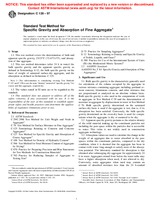 ASTM C128-97 (10.8.2001)