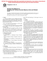 ASTM C140-01 (10.2.2002)