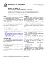 ASTM C142-97(2004) (1.8.2004)