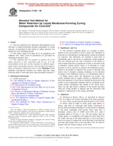 ASTM C156-05 (1.11.2005)