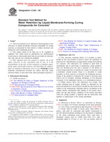 ASTM C156-09 (1.11.2009)
