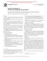ASTM C185-01 (10.1.2001)