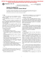 ASTM C185-99 (10.1.2001)
