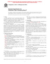 ASTM C208-95(2001) (1.1.2001)