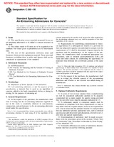 ASTM C260-00 (10.8.2001)
