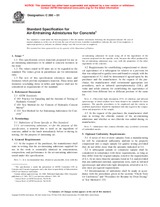 ASTM C260-01 (10.8.2001)