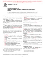 ASTM C265-03a (10.6.2003)