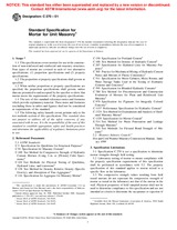 ASTM C270-01 (10.11.2001)