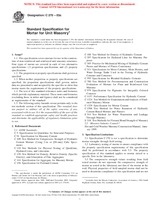 ASTM C270-03a (10.1.2003)