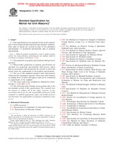 ASTM C270-05a (15.5.2005)