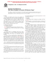 ASTM C325-81(2007) (1.6.2007)