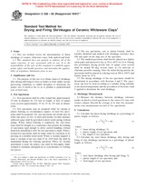 ASTM C326-82(1997)e1 (1.1.1997)