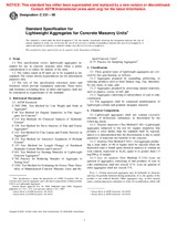 ASTM C331-00 (10.1.2001)